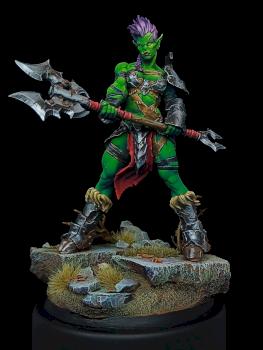 Orc girl by Ciryck