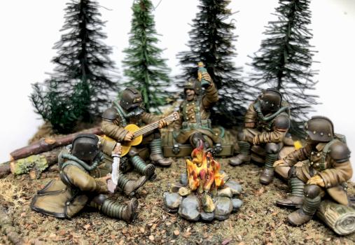 GrimGuard Resting Platoon by Schinsky