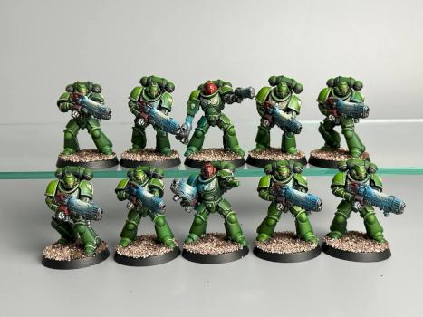 Hellblaster Squad by Painted in Ukraine