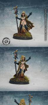 female necromancer by miniking