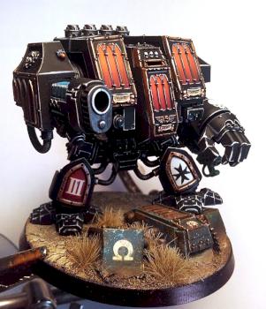 Black Templars Venerable Dreadnought by Czuprynsky
