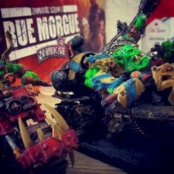 Warboss Zhadsnark and speed freekz by dogparry