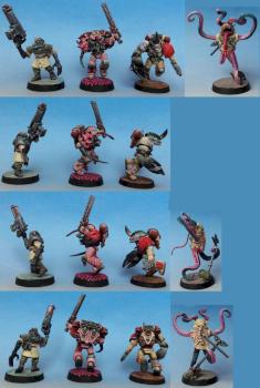 chaos space marine conversions by requyem