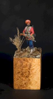 Havildar (sergeant) 15th Bengal Native Infantry regiment, British India 1890-98 by Adv
