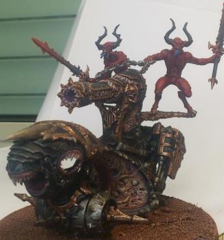 Chaos Skull Cannon of Khorne by Utshe