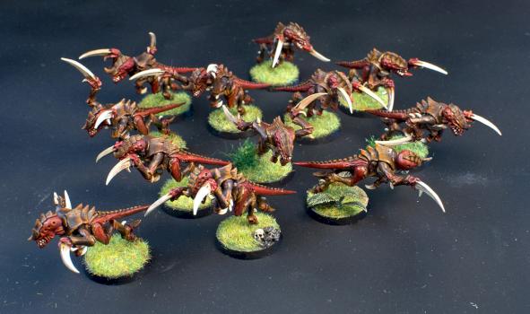 Tyranid Hormagaunt Brood by Adv