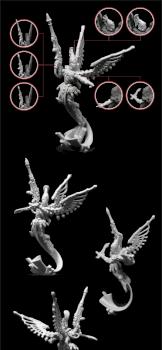 The Winged Squad Leader by Ghost Miniatures