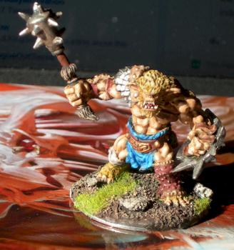 Reaper Bones Bugbear Warrior by rumleech