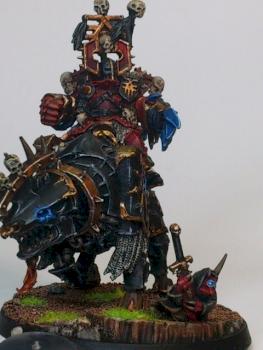 Khrone Chaos Lord on Juggernaut - Seigneur by Utshe