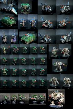 Dark Angels Army by Pahaere