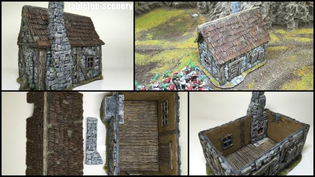 Tabletop-Scenery The Small Stonecottage by Tabletop-Scenery