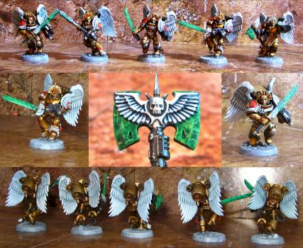 Blood Angels Sanguinary Guard by P4Painting