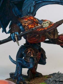 Chaos Demon Prince Khorne by Utshe