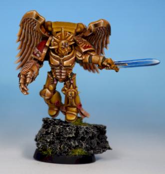 Blood Angels Sanguinary Guard by cyberbum