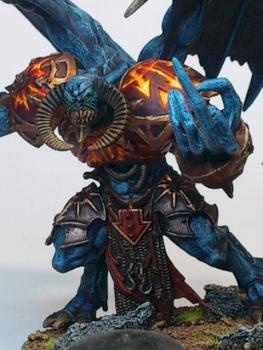 Chaos Demon Prince Khorne by Utshe
