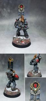 Space wolves legion Vexilla by Anamnesis