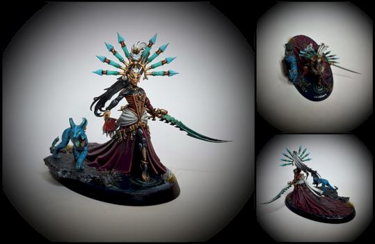 Yvraine, Eldar Ynnari by Drakius