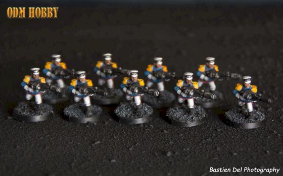 w40k-astra militarum-mordian-iron-guard-special-weapons-meltaguns-odmhobby by odmhobby