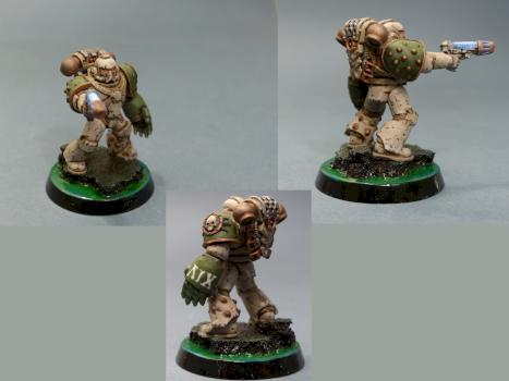 Pre-Heresy Death guard sergent by Minodrec