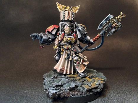 Deathwatch Librarian in terminator armour by Deadlymuddle