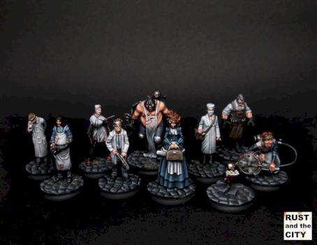 McMourning Guild Malifaux Crew by RustandtheCity
