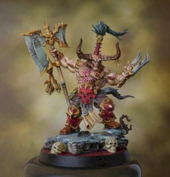 Exalted Deathbringer of Khorne by BadKarma