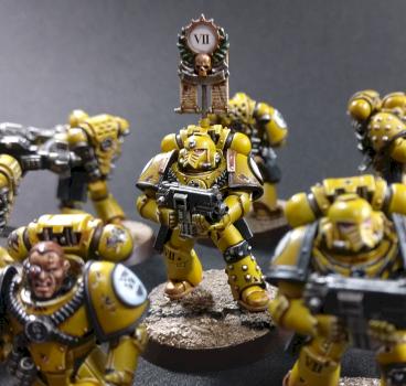 Imperial Fists Vexilla by Manflis