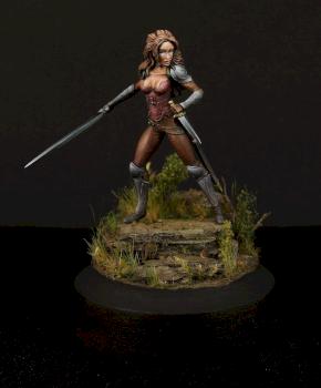 Female Rogue - Dual Wield by HonourGuard