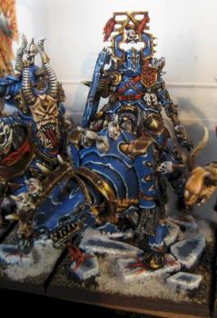 Chaos Lord on Juggernaut by trollslayer