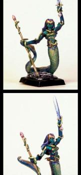 Naga Goddess Conversion by Minicreatures