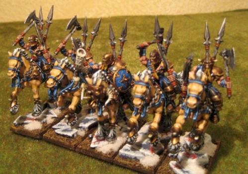 Chaos Marauder on horses by trollslayer