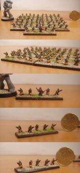 Epic (6mm) Imperial Guard - 1st Infantry Company by Guthwine