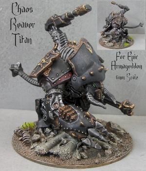A Chaos Reaver Titan for Epic. by 0nyx