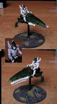 Eldar Jetbike with Shurikencannon by Baumkrone1000