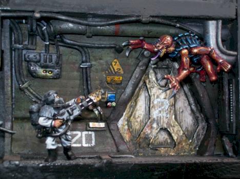 Space Station Diorama by greener1982