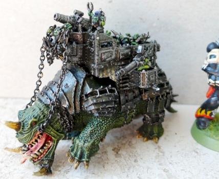 Forge World Epic scale Gargantuan Squiggoth by Warmaster Nice