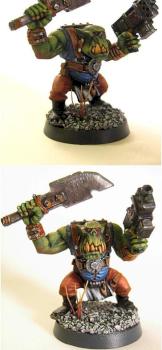 Old ork from Black Reach by b00geyman