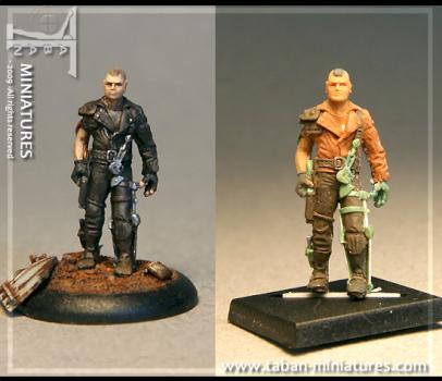 "Bad Max", green and painted model by tabanstudio