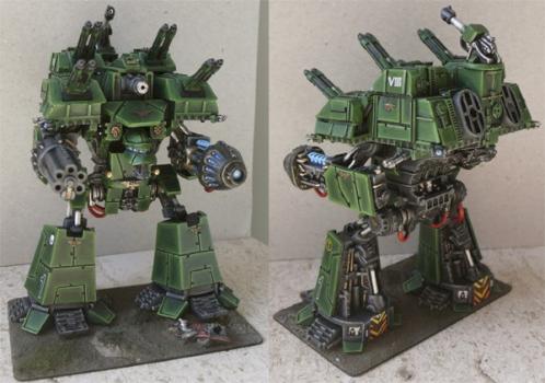 Converted Epic scale Lucius Pattern Imperator Titan by Warmaster Nice