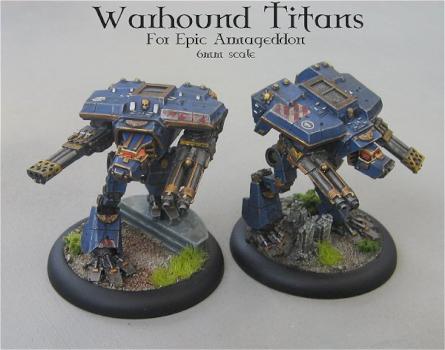 2 Epic Warhounds. by 0nyx
