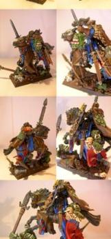 Bretonnian hunters orcs by rambogranchio