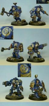 ultramarine terminator assault squad by RAFF