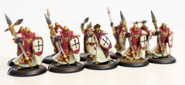 Protectorate of Menoth: Temple Flameguard by jopec