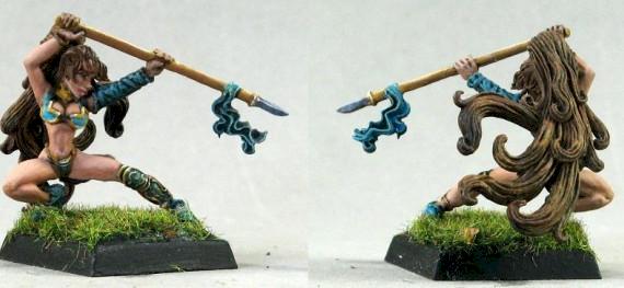 Taryn, spearmaiden by Qpenguin