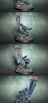 Warhammer 40,000 25th Anniversary Crimson Fists Space Marine 2 by Richard_Harris