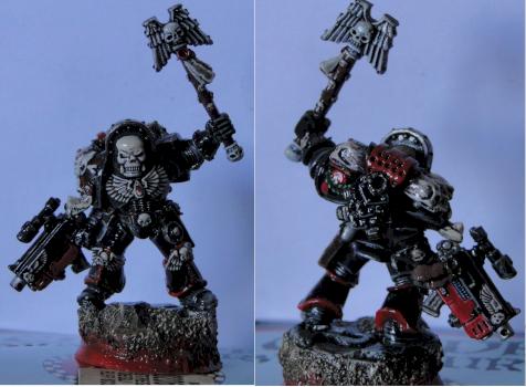 Blood Angels Honour Death Company Chaplain by possimilla