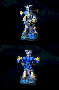 Thousand Sons Chaos Marine by stampedingviking