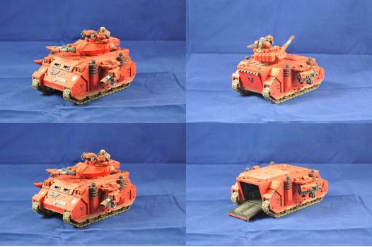Blood Angels Predator / Rhino by Inquisitor