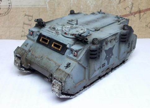 Space Wolf Rhino APC by Vet Sgt Ezekiel