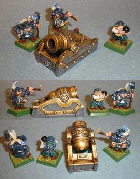 scratch Dwarf Cannon and vintage crew by SouthernRunesmith